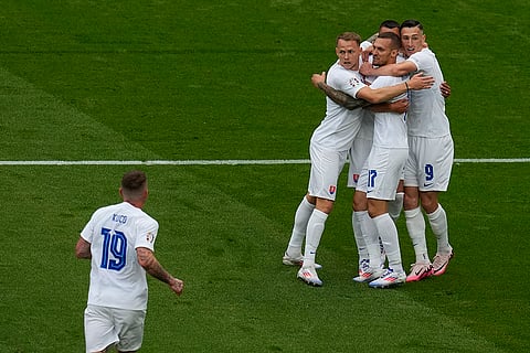 Ivan Schranz scored the opening goal against Belgium